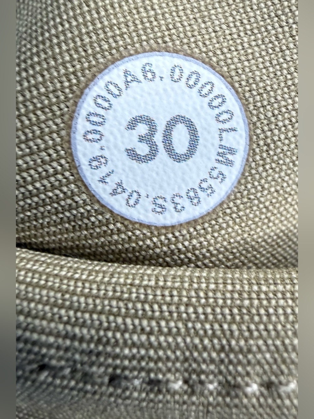 Lululemon ABC Pant Classic Warpstreme Khaki Beige Mens 30x28 Chino - Picture 4 of 13
